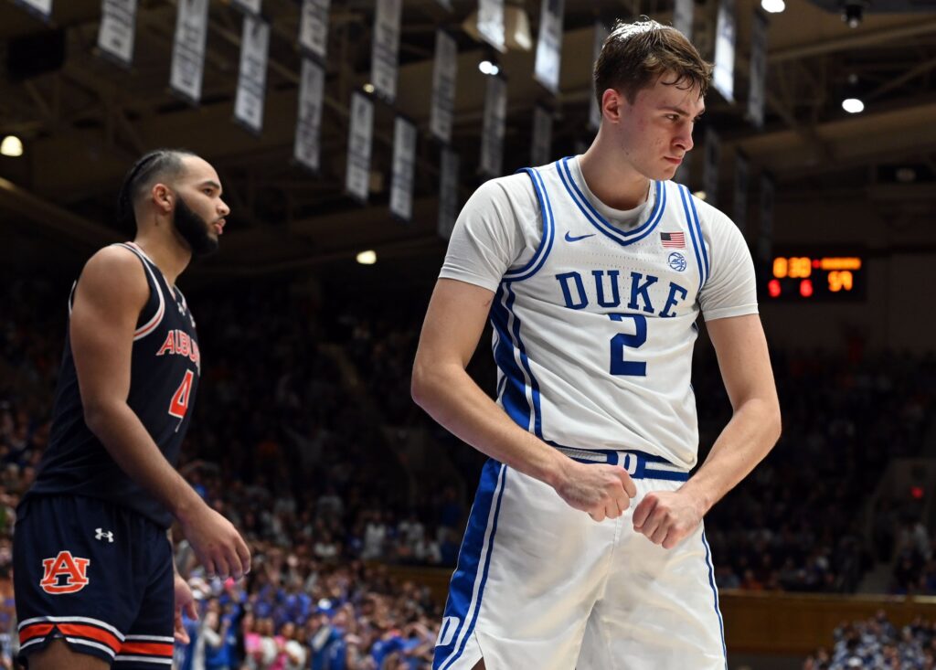 How Duke Freshman Cooper Flagg Set an ACC Record with a Stellar Performance Against Notre Dame